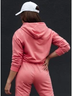 dámská mikina s kapucí korálová Dstreet model 21978507 - FashionStreet