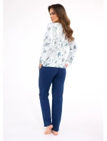 Pyžamo  long/r S2XL dámské rozepínací model 21259207 - Cornette