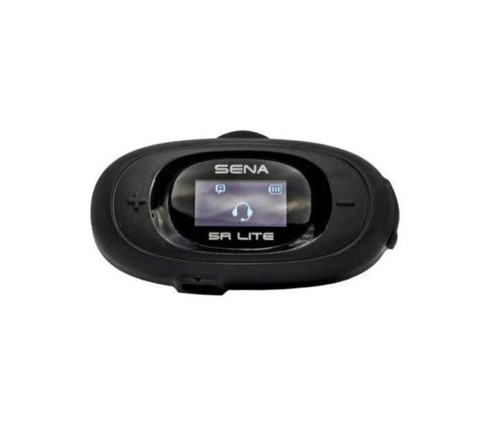 Sena 5R-01D 5R Lite Bluetooth 5.1 700m interkom na motorku s LCD displejom a univerzálnym mikrofónom pre 2 prilby