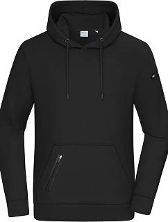 Pánská mikina s kapucí 02. black model 22446342 - Daiber