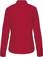 K 549 Popelínová halenka s dlouhým rukávem classic red model 22510316 - Kariban