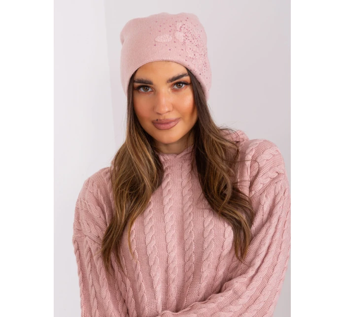 Czapka AT CZ model 19001801 jasny różowy - FPrice