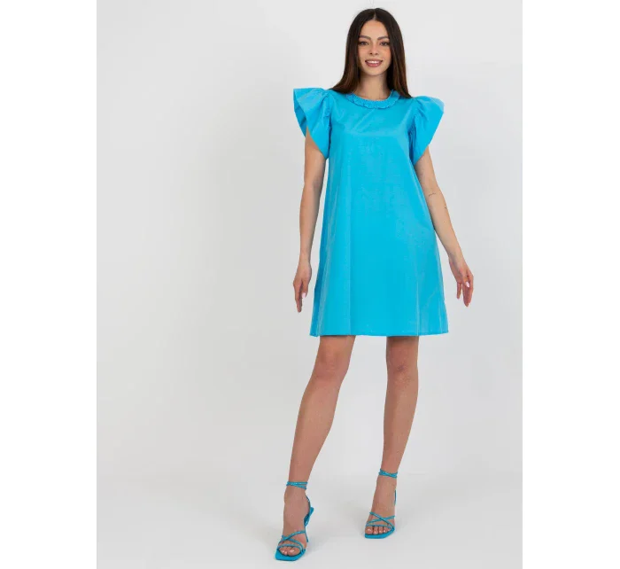 LK SK 506795 šaty.71 modrá