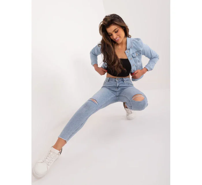 Spodnie jeans NM SP PJ23109.71 niebieski Spodnie jeans NM SP PJ23109.71 niebieski