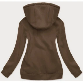 Dámska športová mikina v khaki farbe (W03-161) Dámska športová mikina v khaki farbe (W03-161)