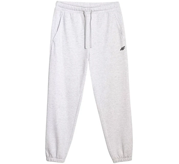 Pánské kalhoty CAS light grey melange WMM00TTRO 27M model 21391626 - 4F Pánské kalhoty CAS light grey melange WMM00TTRO 27M model 21391626 - 4F