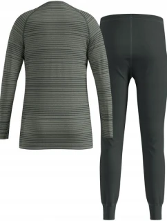 Termoprádlo - Odlo Set long ACTIVE WARM SET veľkosť 140cm Grey