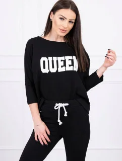 Súprava s potlačou Queen black