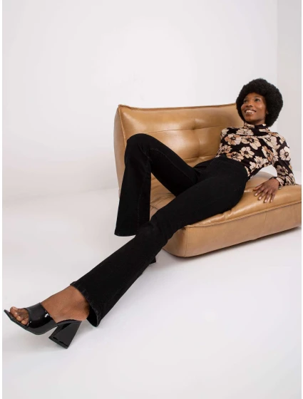 Blúzka DHJ BZ N6118.36 čierna a béžová