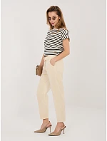 Spodnie IT SP model 22044794 jasny beżowy - FPrice