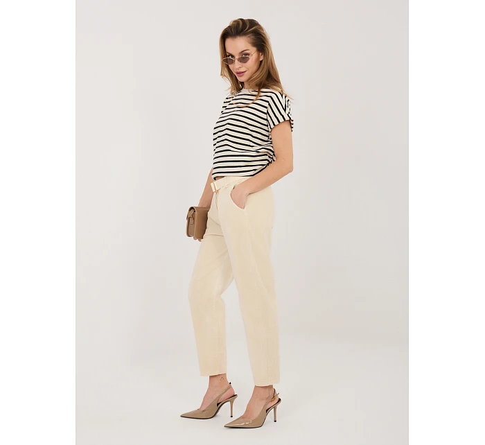 Spodnie IT SP model 22044794 jasny beżowy - FPrice