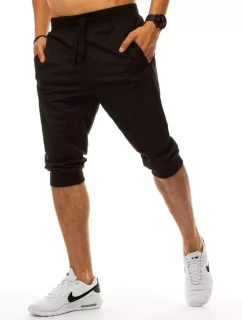 Pánské černé teplákové šortky Dstreet model 21963428 - FashionStreet
