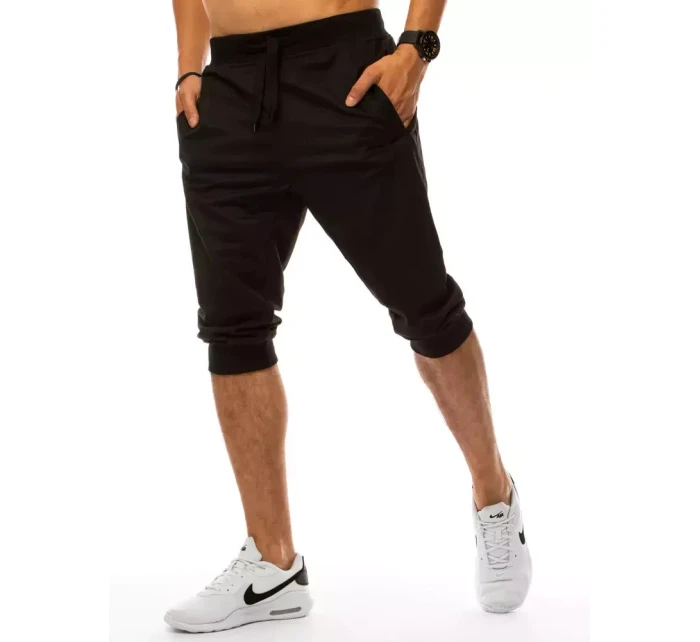 Pánské černé teplákové šortky Dstreet model 21963428 - FashionStreet