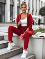 Komplet damski PREMIUM czerwony model 22011474 - FashionStreet