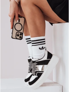 Dámske tenisky na platforme HYPERWAY black FashionStreet ZY0586