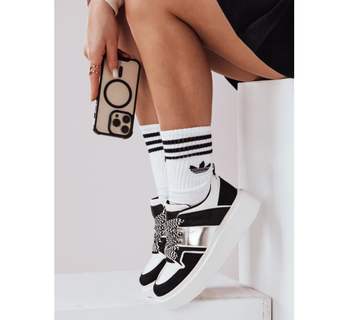 Dámske tenisky na platforme HYPERWAY black FashionStreet ZY0586