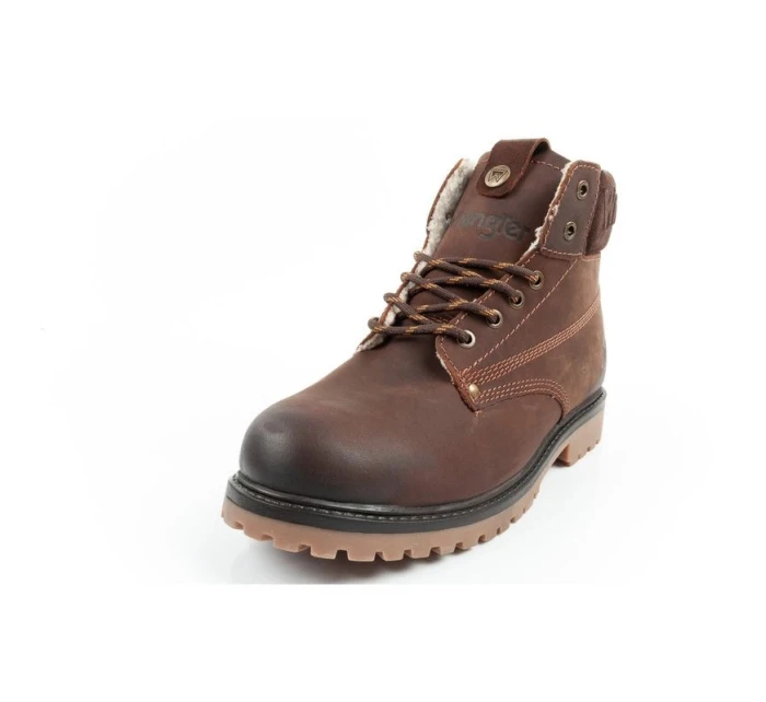 Wrangler Arch Fur pánske zateplené topánky smart brown