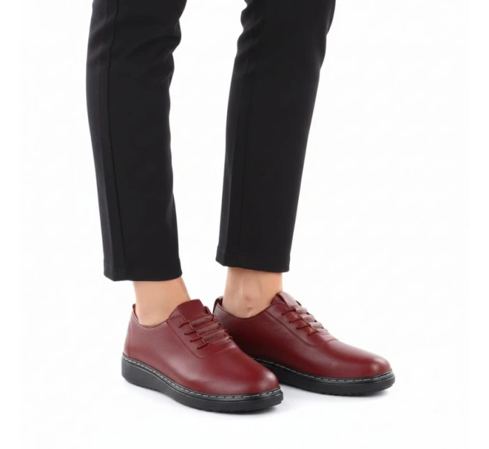 Dámska pohodlná obuv bordová UNISOFT 5933 Dámska pohodlná obuv bordová UNISOFT 5933