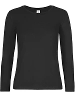 B&C #E190 LSL /women Dámské tričko z těžké bavlny s dl. rukávem model 22496325 black B&C #E190 LSL /women Dámské tričko z těžké bavlny s dl. rukávem model 22496325 black