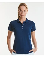 Dámské elastické piqué polo 10. azure blue model 22473841 - Russell Athletic Dámské elastické piqué polo 10. azure blue model 22473841 - Russell Athletic