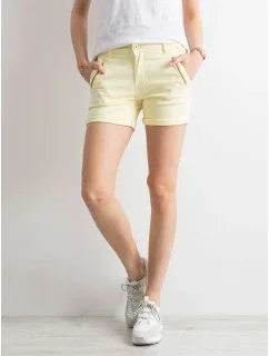 Šortky JMP SN 759 4.13P jasne žltá