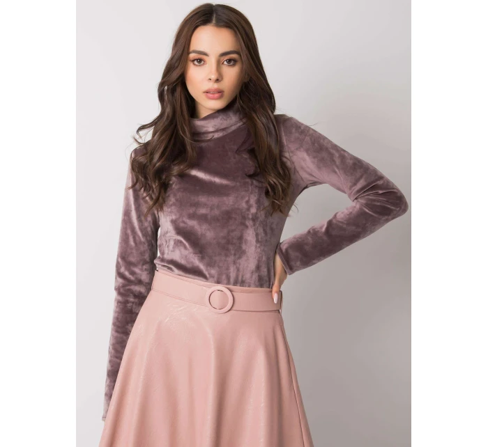 Halenka LK BZ model 17338886 tmavě lila - FPrice Halenka LK BZ model 17338886 tmavě lila - FPrice