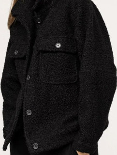 Dámska košeľová bunda Outhorn OTHAW22TJACF003 čierna