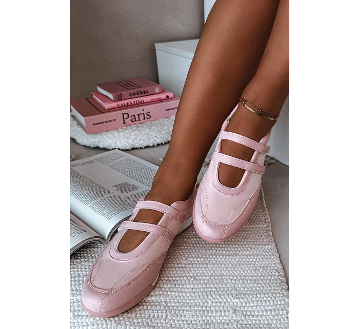 Športové dámske baleríny ružové - Farvessa