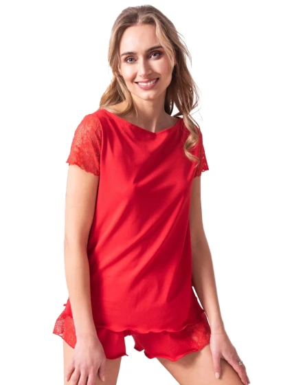 Dámské pyžamo Nicola red - ELDAR Dámské pyžamo Nicola red - ELDAR