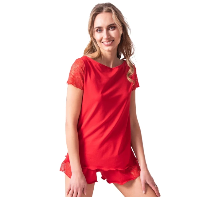 Dámské pyžamo Nicola red - ELDAR Dámské pyžamo Nicola red - ELDAR