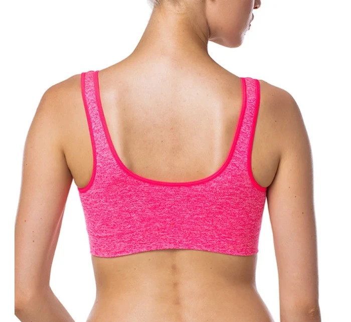 Dámska športová podprsenka s kosticami EASY BRA - BELLINDA - ružová