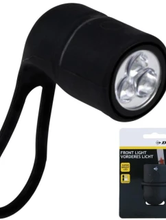 SILIKÓNOVÁ PREDNÁ LAMPA NA BICYKEL DUNLOP