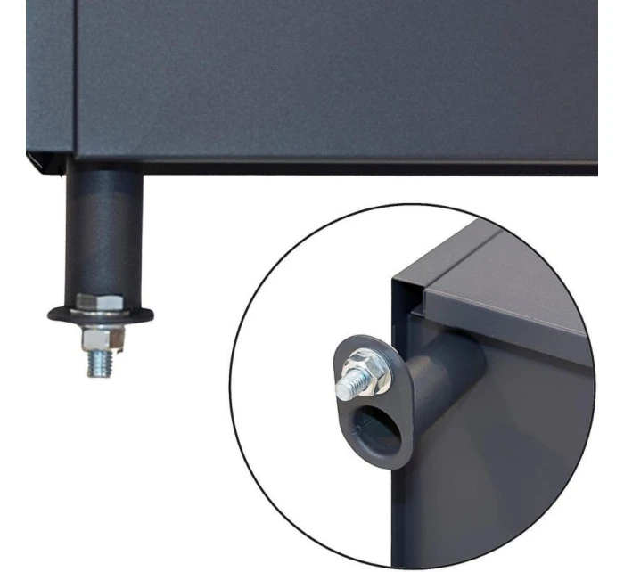 KURIÉRSKY BOX STOJACI 34X22X96CM 1068725