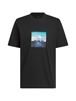 Pánske tričko adidas Summer Heat Graphic T-shirt black KC9244 pánske