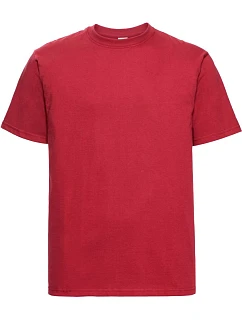 Russell Athletic 215M Tričko z hrubej bavlny „Authentic“ 10.215M classic red