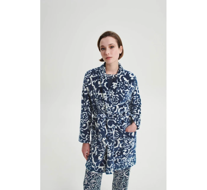 Dámský župan s potiskem model 19010658 - Vamp Dámský župan s potiskem model 19010658 - Vamp