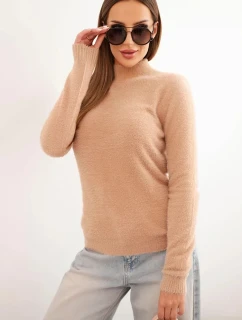 Svetr dámský alpaka s model 21314734 camelový - K-Fashion