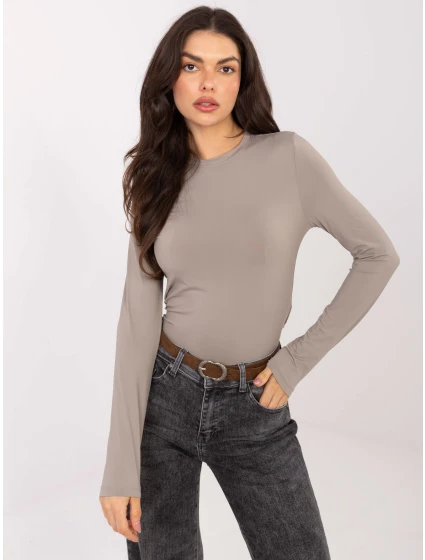 Bluzka model 21789127 ciemny bezowy - FPrice