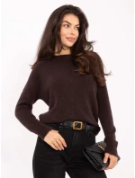 Jumper MO SW 1015.78 tmavě hnědý Jumper MO SW 1015.78 tmavě hnědý