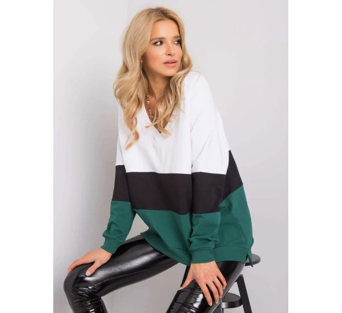 Mikina RV BL 5972.07 tmavo zelená