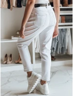 Dámské džínové kalhoty mom fit white Dstreet model 21984889 - FashionStreet