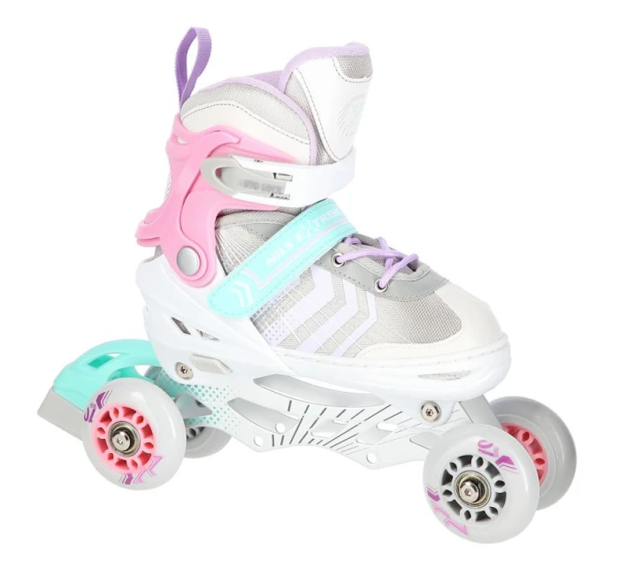 růžové inline brusle velikosti s velikosti model 21810812 - Nils Extreme růžové inline brusle velikosti s velikosti model 21810812 - Nils Extreme