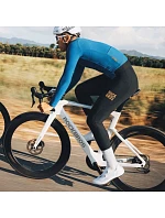 model 22114179 dlouhé fleecové cyklistické kalhoty se šlemi Velikost S černé - Rockbros