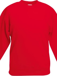 Fruit of the Loom Classic Kids Set-In Sweat Detská mikina 16.2041 červená