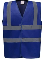 Bezpečnostná vesta Yoko HVW 100 Hi-Vis 79.W100, kráľovská modrá Bezpečnostná vesta Yoko HVW 100 Hi-Vis 79.W100, kráľovská modrá
