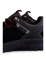 Męskie Niskie Buty Trekkingowe Memory Foam Big Star KK174126 Czarne