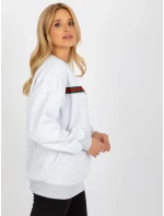 Dámská mikina EM BL model 18140163 světle šedá - FPrice Dámská mikina EM BL model 18140163 světle šedá - FPrice