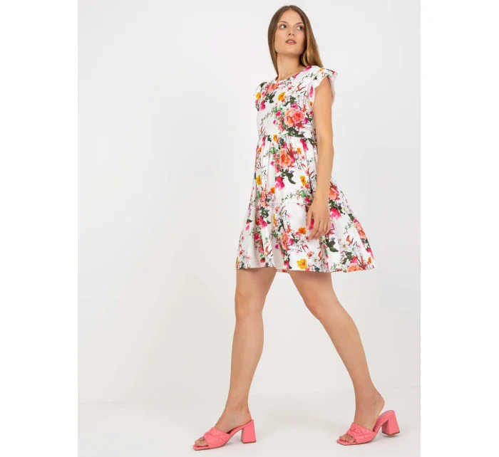 Dámské šaty RV SK model 17505336 bílé a červené - FPrice