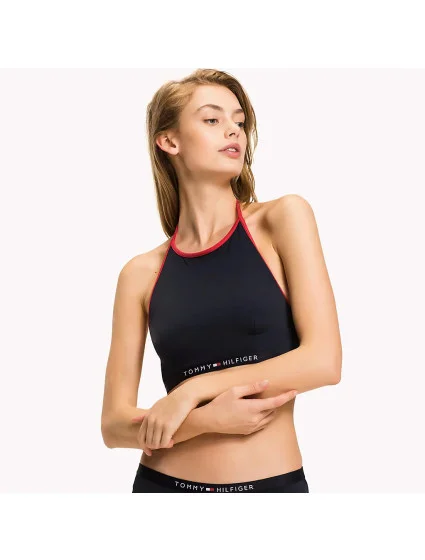 Vrchný diel plaviek UW0UW00632-416 tmavo modrá - Tommy Hilfiger