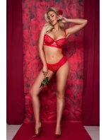 Dámská podprsenka Červená s model 21819217 - Axami Dámská podprsenka Červená s model 21819217 - Axami